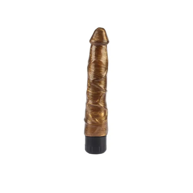 DarkMuscle Pleasure Ranger - Wibrator, Złoto, 22.5 cm