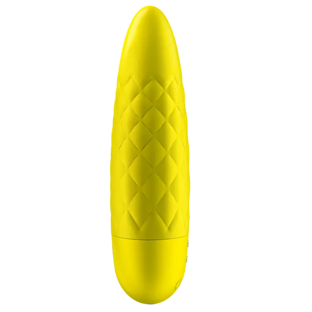 Satisfyer Ultra Power Bullet 5 - Wibrator łechtaczkowy, Żółty, 10 cm