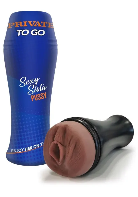 Мастурбатор Private To Go Sexy Sista (коричневый)