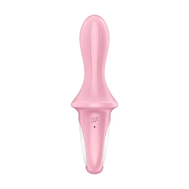 Надувной анальный вибратор Satisfyer Air Pump Booty 5+, 19 см (розовый)