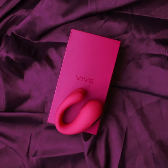 Вибратор Vive Yoko, 19.7 см (фуксия)