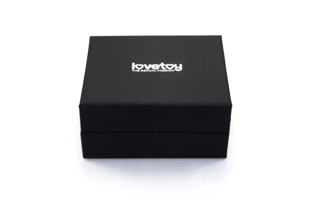 Анальная пробка Lovetoy Gold Spiral Metal Plug, 6.8 см (зеленый)