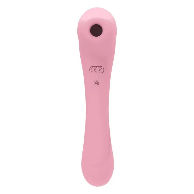 Вакуумний стимулятор клітора з вібрацією Femintimate Daisy Massager (рожевий)