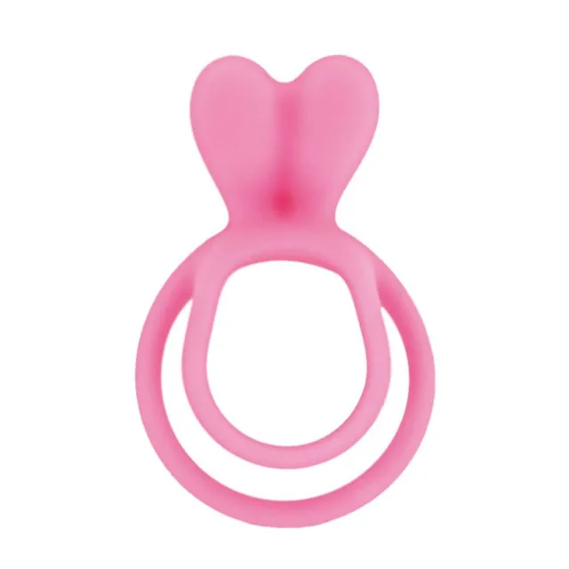 Ерекційне кільце Glamy Double Cockring, 6,3 см (рожевий)
