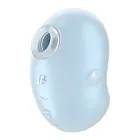 Вакуумний стимулятор клітора з вібрацією Satisfyer Cutie Ghost (блакитний)