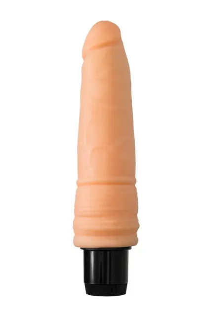 Toyfa Realistic - Wibrator, W kolorze cielistym, 19 cm