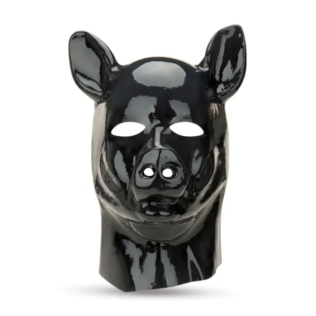 Маска Prowler Latex Pig Hood (чорний)
