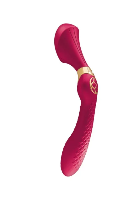 Shunga Zoa - Wibrator, Crimson, 26.5 cm