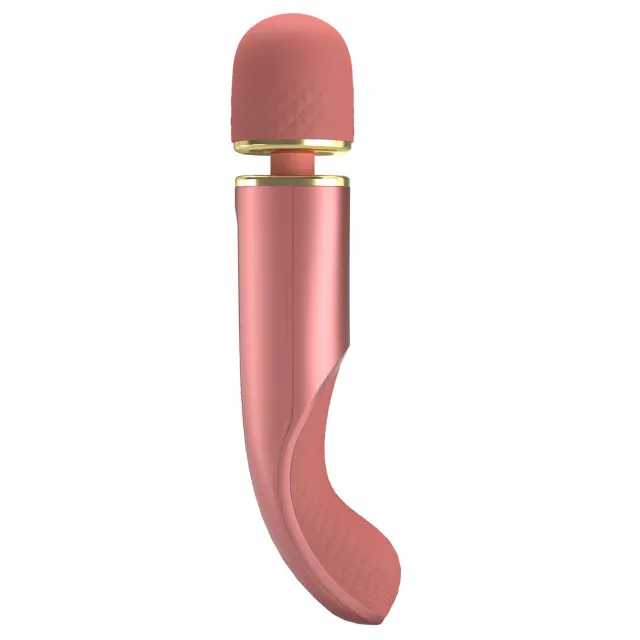 Вібромасажер Pretty Love Interesting Massager, 29 см (персиковий)