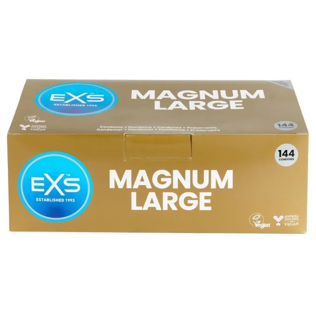 EXS Magnum - Prezerwatywy, Przezroczysty, 19 cm
