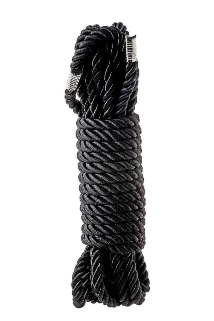 Мотузка для бондажу Blaze Deluxe Bondage Rope, 5 м (чорний)