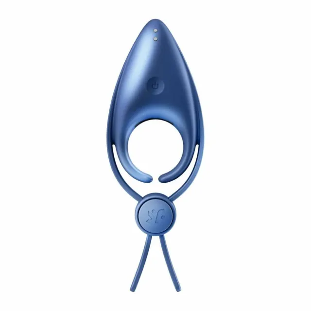 Эрекционное кольцо Satisfyer Sniper, 13 см (голубой)