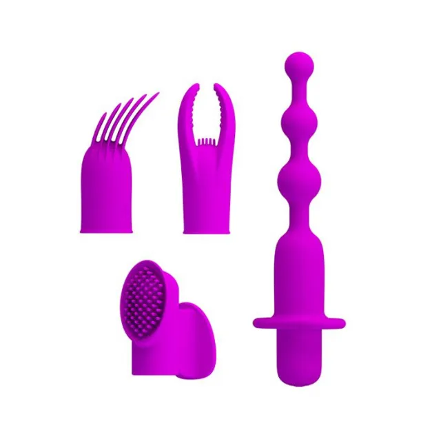 Набор вибраторов Pretty Love Toys Collection 4 in 1 (фиолетовый)