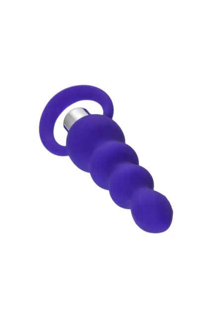 Toyfa ToDo Twisty - Korek analny z wibracjami, Fioletowy, 14 cm
