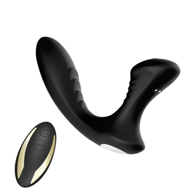 Стимулятор простаты B - Series Joy Storm, 15 см (черный)