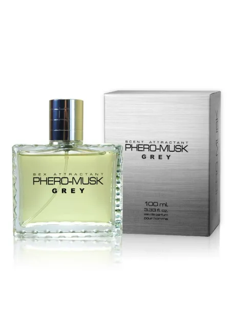 Чоловічі парфуми з феромонами Phero-Musk Grey, 100 мл