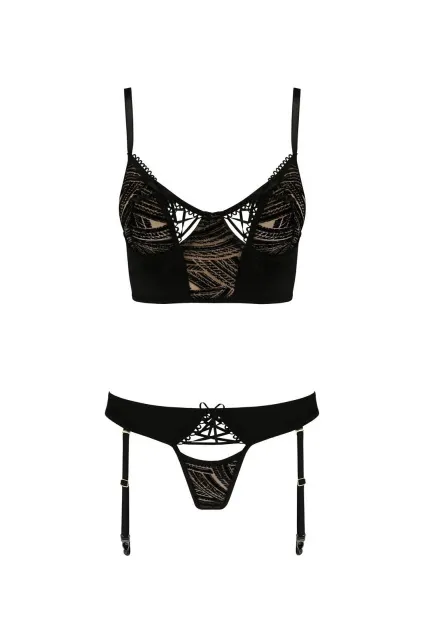 Сексуальный комплект Casmir Lara, XXL/XXXL (черный)