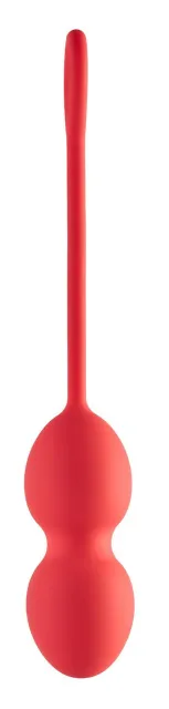 Вагінальні кульки Dream Toys Playful Drops, 17.5 см (червоний)