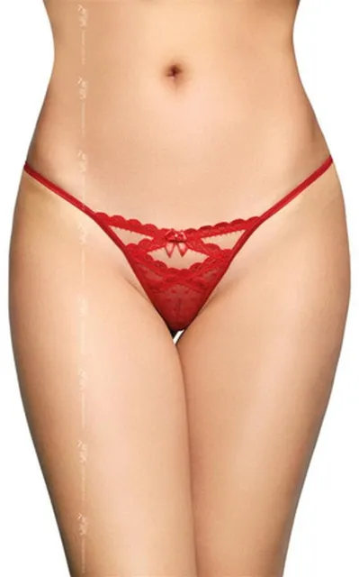 Трусики-стринги Softline G-String 2494, S/M (красный)
