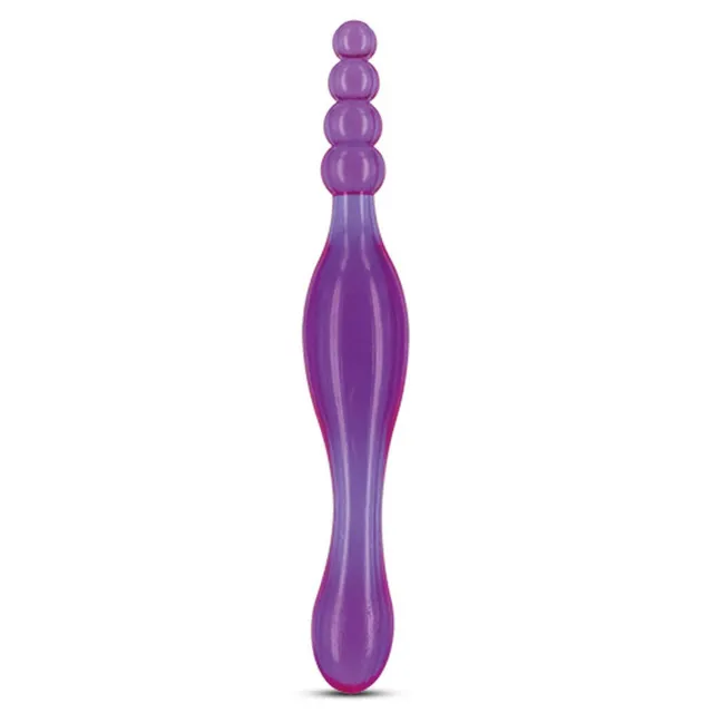 Toyz4lovers Galaxy - Koraliki analne, Fioletowy, 20 cm