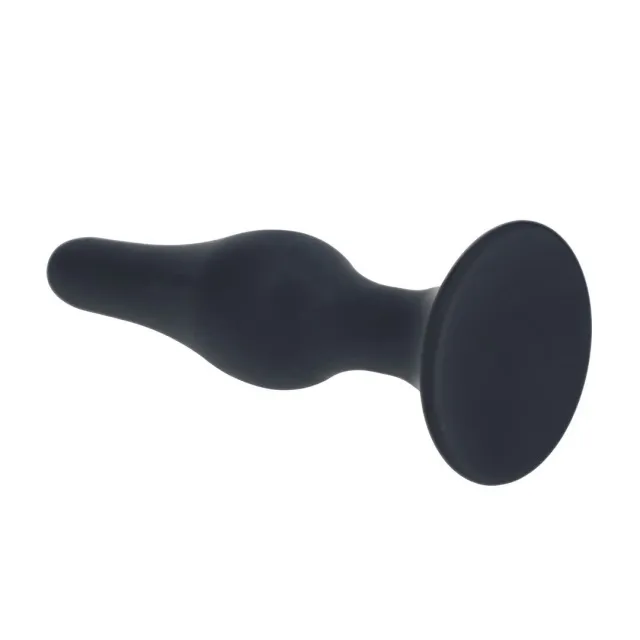 Анальная пробка Levelz Slim Anal Plug S, 10.5 см (черный)