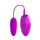Виброяйцо Pretty Love Destrable Flirt Naughty egg, 9,5 см (фиолетовый)