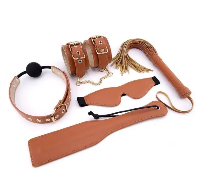 Набор Blaze Elite BDSM Set, 5 шт (коричневый)