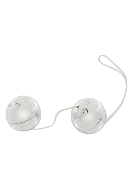 Вагінальні кульки Seven Creations Plastic Balls, 13 см (сріблястий)