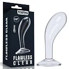 Lovetoy Flawless - Stymulator prostaty, Przezroczysty, 15 cm, XXXL