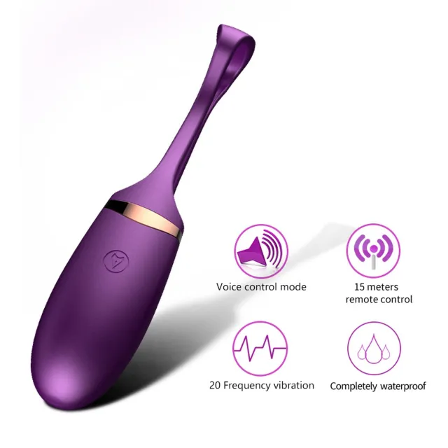 Виброяйцо B - Series Fox Love EGG, 14.5 см (фиолетовый)