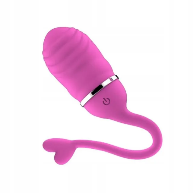 INTOYOU Odise - Wibrujące jajko, Różowy, 17 cm
