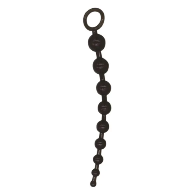 Анальные бусы Lovesecret Anal Beads 01, 30 см (черный)