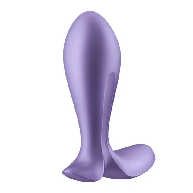 Анальная пробка с вибрацией Satisfyer Intensity Plug, 11,3 см (фиолетовый)