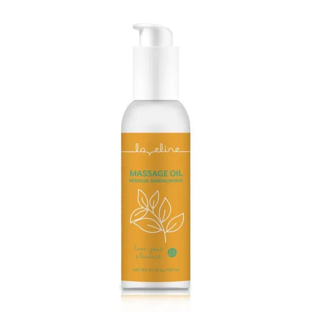 Массажное масло Loveline Sensual Sandalwood, 150 мл