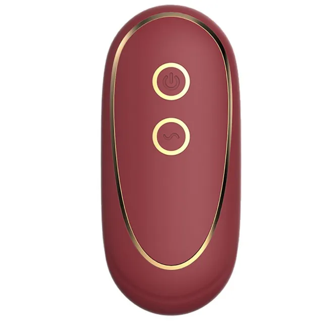 Виброяйцо Dream Toys Romance Daisy, 23 см (бордовый)