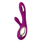 Вибратор-кролик Lelo Soraya Wave, 21,8 см (малиновый)