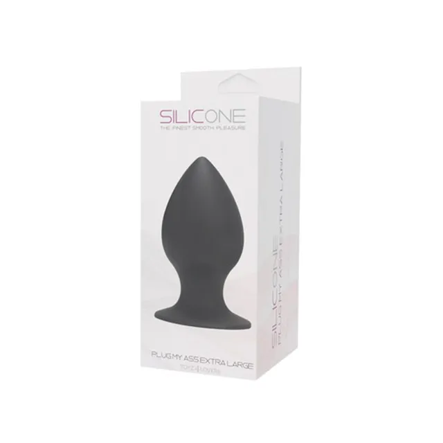 Анальная пробка Toyz4lovers My Ass Silicone Extra Large, 13.5 см (черный)