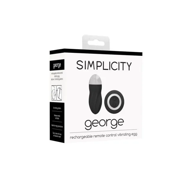 Simplicity George -, Czarny, 9 cm