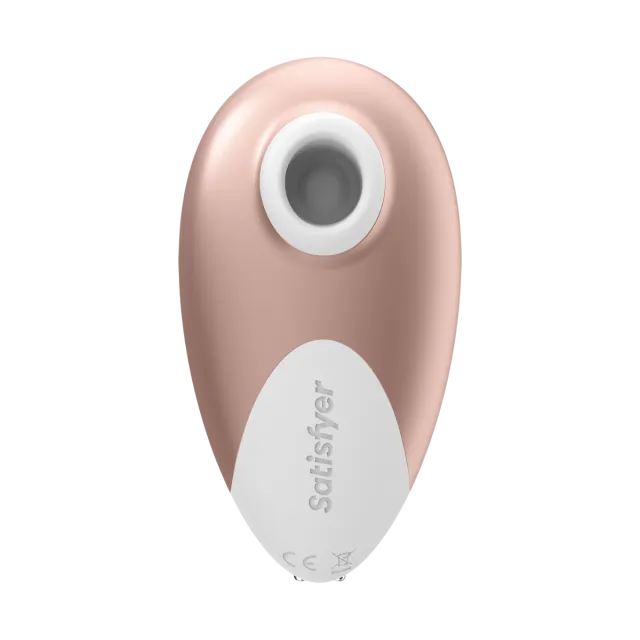 Satisfyer Deluxe - Bezdotykowy stymulator łechtaczki, Złoto, 11 cm