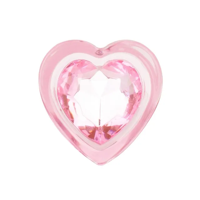 Анальна пробка EasyToys Anal Plug Glass S, 7 см (рожевий)