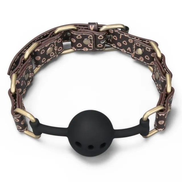 Кляп Knebel Rebellion Reign Ball Gag (черный)