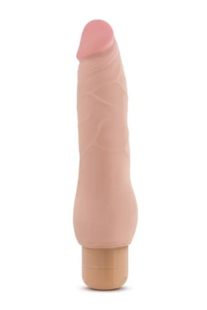 Blush Au Naturel Fabien - Realistyczny wibrator, W kolorze cielistym, 22.8 cm