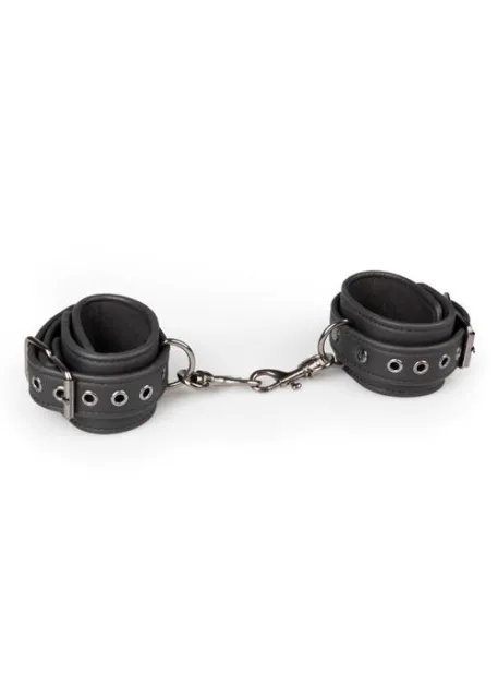 BDSM набор EasyToys Neck and Wrist Restraint (черный)
