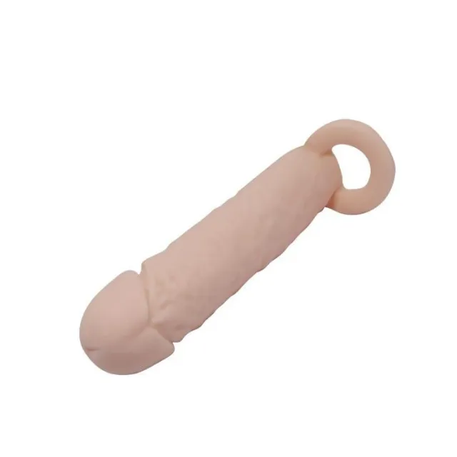 Насадка на пеніс Pretty Love Penis Sleeve Medium, 16 см (тілесний)