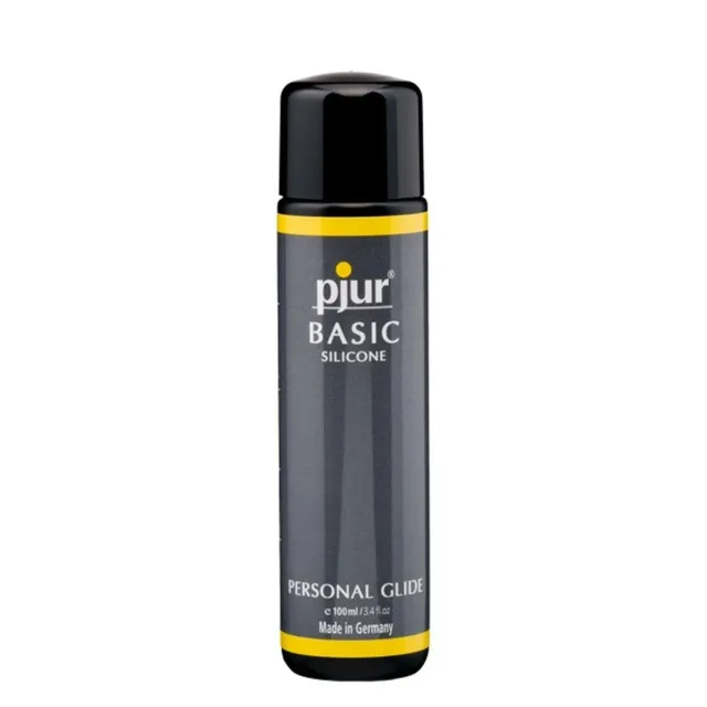 pjur Basic Glide - Lubrykant na bazie silikonu, Bezzapachowy, 100 ml