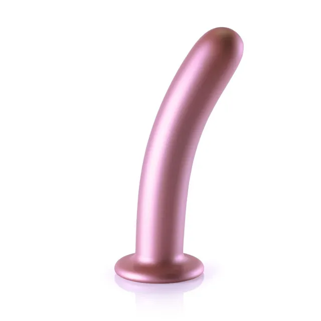 Ouch! Smooth G-Spot Dildo 7'' - Dildo, Różowy, 17.7 cm