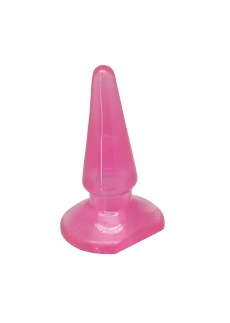 Анальная пробка Toyz4lovers Jelly Probe Plug, 10,2 см (розовый)