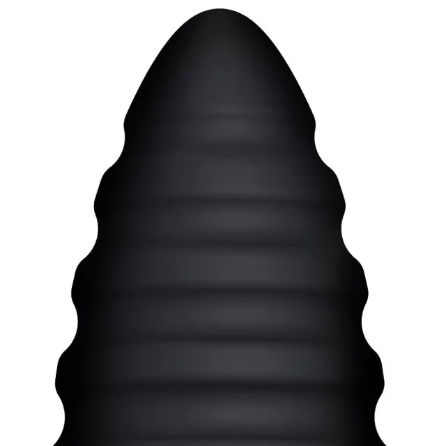 Анальна пробка Dorcel Spiral Plug, 10,6 см (чорний)