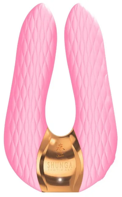 Вибратор Shunga Aiko Intimate, 10.8 см (розовый)