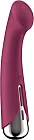 Вибратор Satisfyer Spinning G-Spot 1, 16,5 см (бордовый)